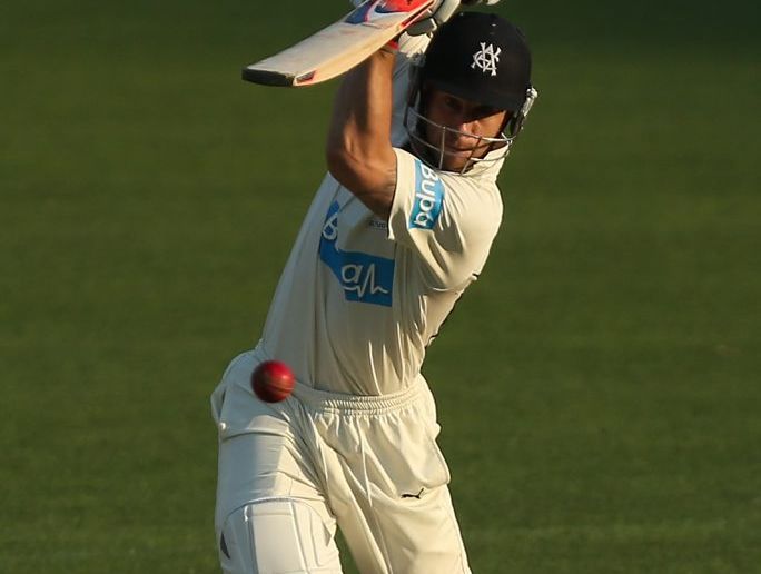 Matthew Wade of the Bushrangers bats during day one of the Sheffield Shield match between the Queensland Bulls and Victorian Bushrangers at The Gabba. Matthew Wade of the Bushrangers bats during day one of the Sheffield Shield match between the Queensland Bulls and Victorian Bushrangers at The Gabba.